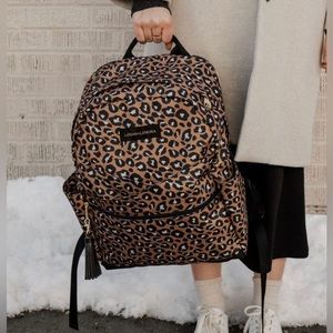 Logan and Lenora Leopard Backpack